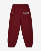 UACTP STENCIL GYM SWEATPANT - BURGUNDY