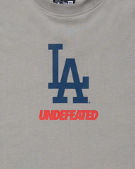 UNDEFEATED X NE X DODGERS STACKED LOGO S/S TEE