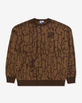 UNDEFEATED BARK CAMO SWEATER
