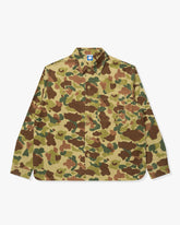 UNDEFEATED RIPSTOP L/S WORKSHIRT - DUCK CAMO