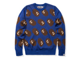 BAPE APE HEAD KNIT - BLUE