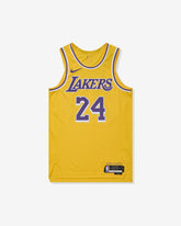 NIKE LA LAKERS ICON EDITION 2022/23 JERSEY - AMARILLO