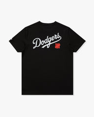 UNDEFEATED X NE X DODGERS STACKED LOGO S/S TEE