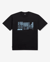 PATTA GLITCH LADY TEE - BLACK
