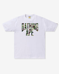 BAPE ABC CAMO NYC LOGO TEE - WHITE