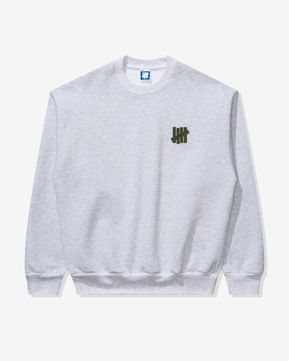 UNDEFEATED STENCIL CREWNECK - ASH