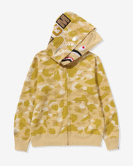 BAPE COLOR CAMO DOUBLE SHARK FULL ZIP HOODIE