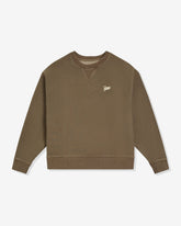 PATTA CLASSIC WASHED CREWNECK - MOREL