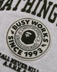 COLLEGE GRAPHIC CREWNECK - GRAY