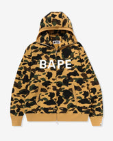 BAPE 1ST CAMO BALACLAVA FULL ZIP HOODIE