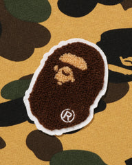 BAPE 1ST CAMO APE HEAD PATCHED FULL ZIP HOODIE