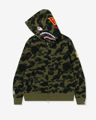 BAPE 1ST CAMO SHARK FULL ZIP HOODIE
