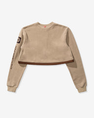 NIKE X TRAVIS SCOTT WOMEN'S NRG BH PO CREW - KHAKI