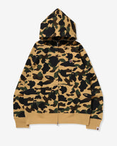 BAPE 1ST CAMO ONE POINT FULL ZIP HOODIE