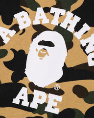 BAPE 1ST CAMO COLLEGE PULLOVER HOODIE
