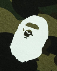 BAPE 1ST CAMO APE HEAD CREWNECK - GREEN