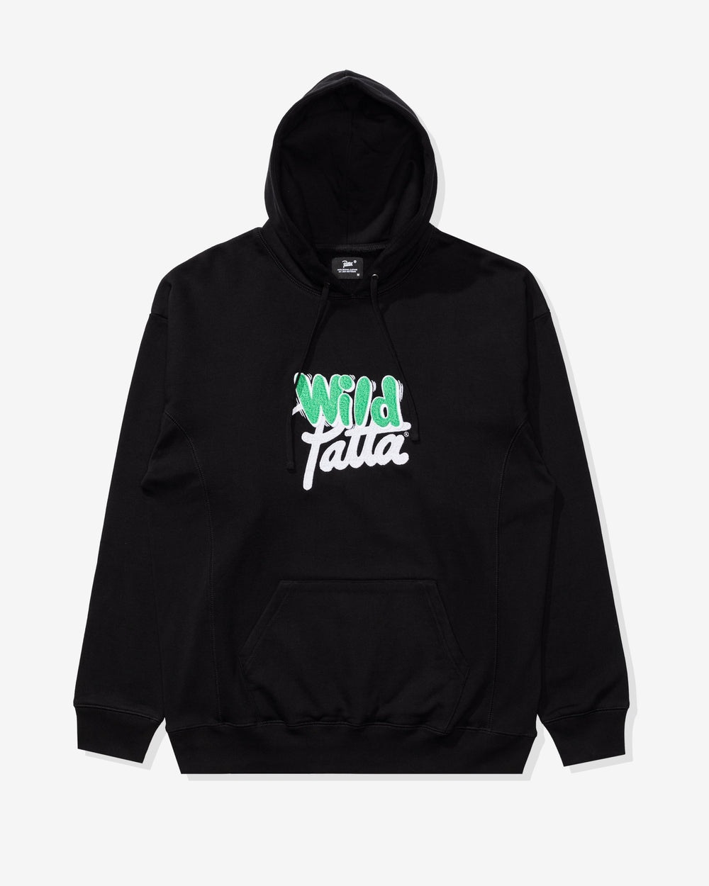 PATTA WILD HOODED SWEATER - BLACK