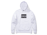 PATTA ADVISORY HEAVY HOODED SWEATER - WHITE