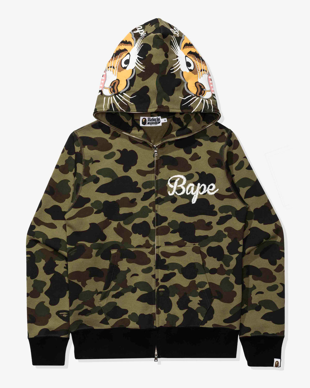 BAPE 1ST CAMO TIGER FULL ZIP HOODIE
