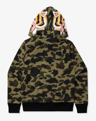 BAPE 1ST CAMO TIGER FULL ZIP HOODIE