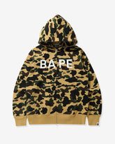 BAPE 1ST CAMO CRYSTAL STONE FULL ZIP HOODIE