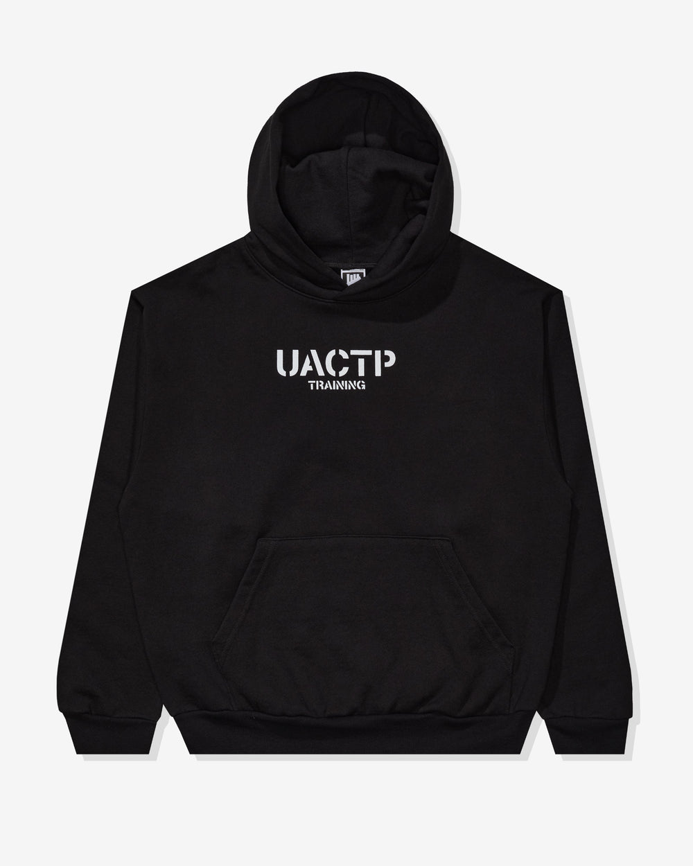UACTP STENCIL TRAINING PULLOVER HOOD - BLACK