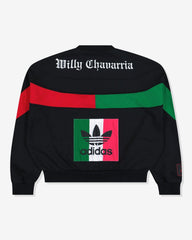 ADIDAS X WILLY CHAVARRIA BBALL CREWNECK - BLACK