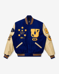 UNDEFEATED X SETTLEMIER'S VARSITY JACKET - ROYALBLUE