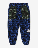 BAPE X UNDEFEATED COLOR CAMO FLANNEL PANTS
