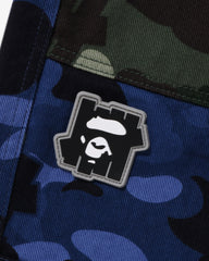 BAPE X UNDEFEATED COLOR CAMO FLANNEL PANTS