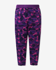 BAPE COLOR CAMO SWEAT PANTS - PURPLE