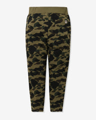 BAPE 1ST CAMO APE HEAD PATCHED SWEAT PANTS