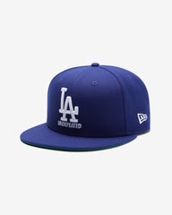UNDEFEATED X NE X DODGERS STACKED LOGO FITTED