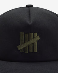 UNDEFEATED ICON STENCIL SNAPBACK - BLACK