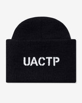 UACTP X GARDAR EIDE EINARSSON STENCIL WATCH CAP - BLACK
