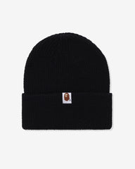BAPE (B)APE SOUNDS KNIT CAP - BLACK