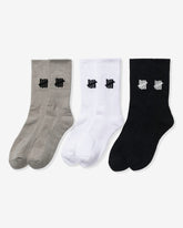 3-PACK UNDEFEATED ICON CREW SOCK