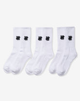 UNDEFEATED ICON CREW SOCK 3-PACK