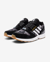 BAPE X UNDEFEATED X ADIDAS ZX 8000 - CBLACK/ CWHITE/ GUM
