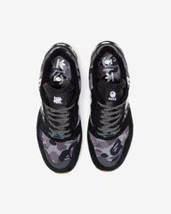 BAPE X UNDEFEATED X ADIDAS ZX 8000 - CBLACK/ CWHITE/ GUM