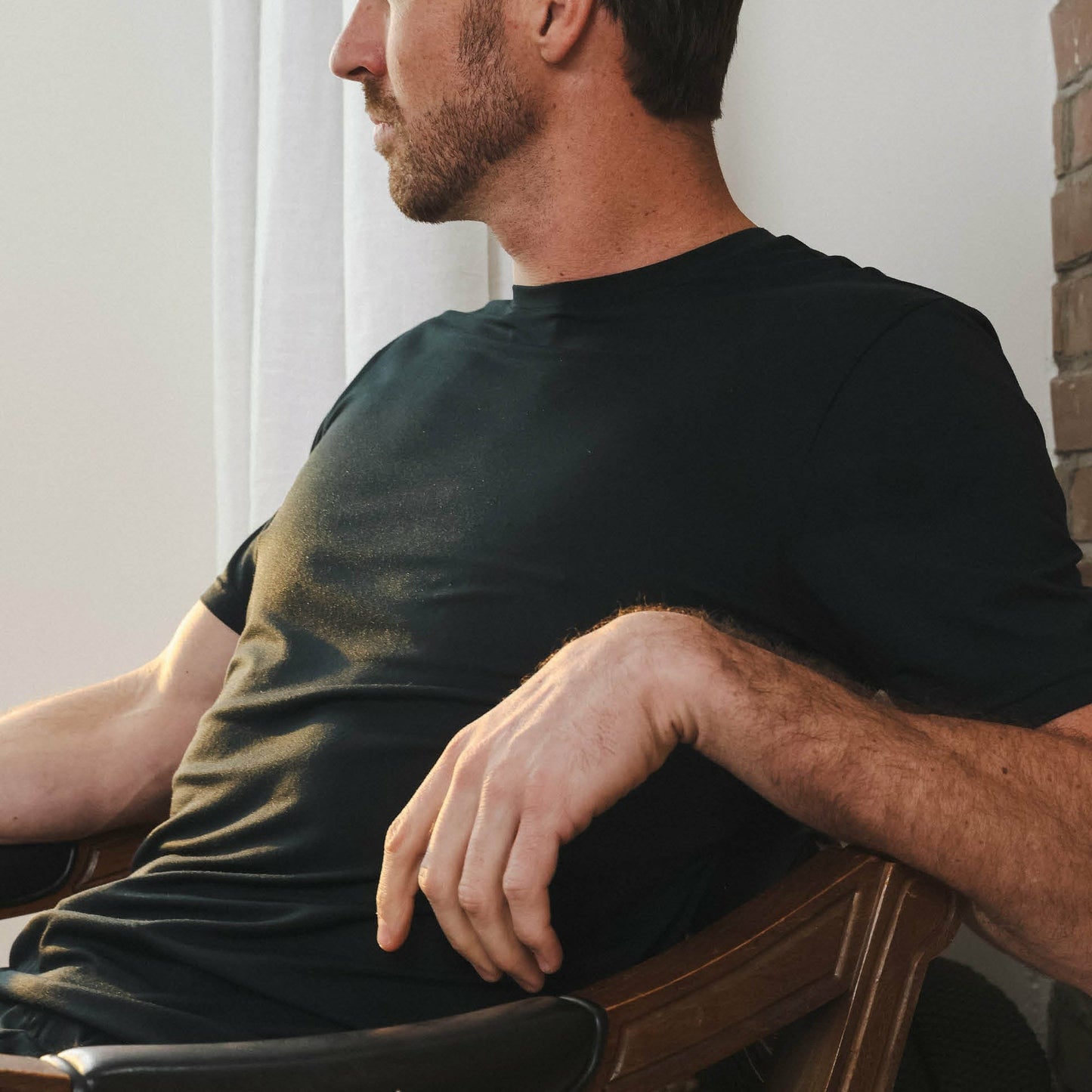 Shinesty Pajama Shirt For Men - Black