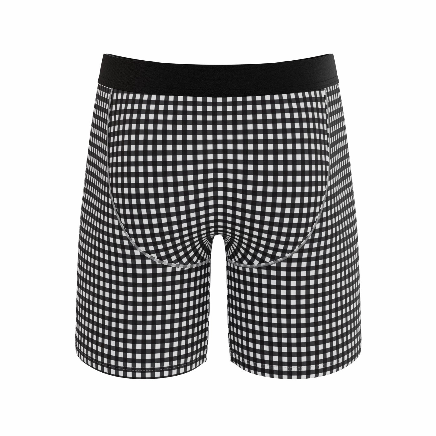 Shinesty Long Leg Ball Hammock® Pouch Boxers With Fly - Window Pane