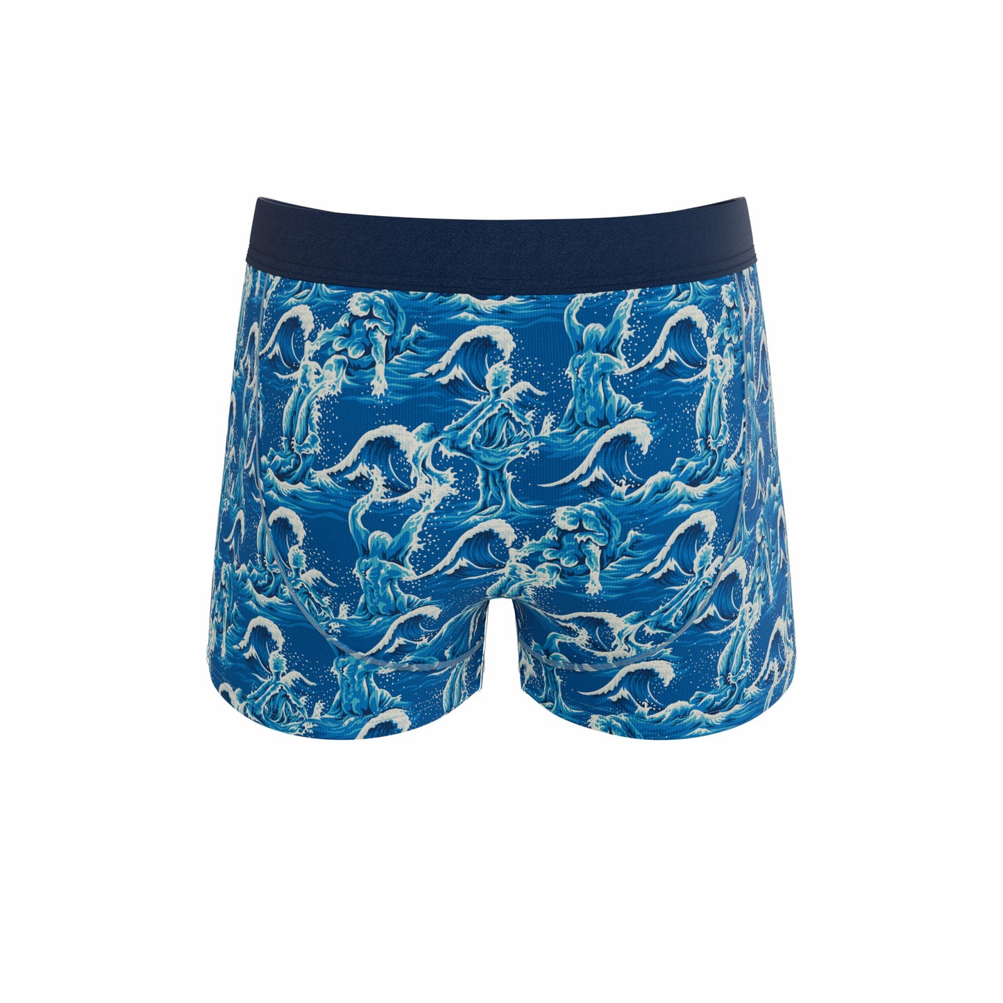 Shinesty Men's Ball Hammock® Pouch Trunk Underwear - Naughty Wave