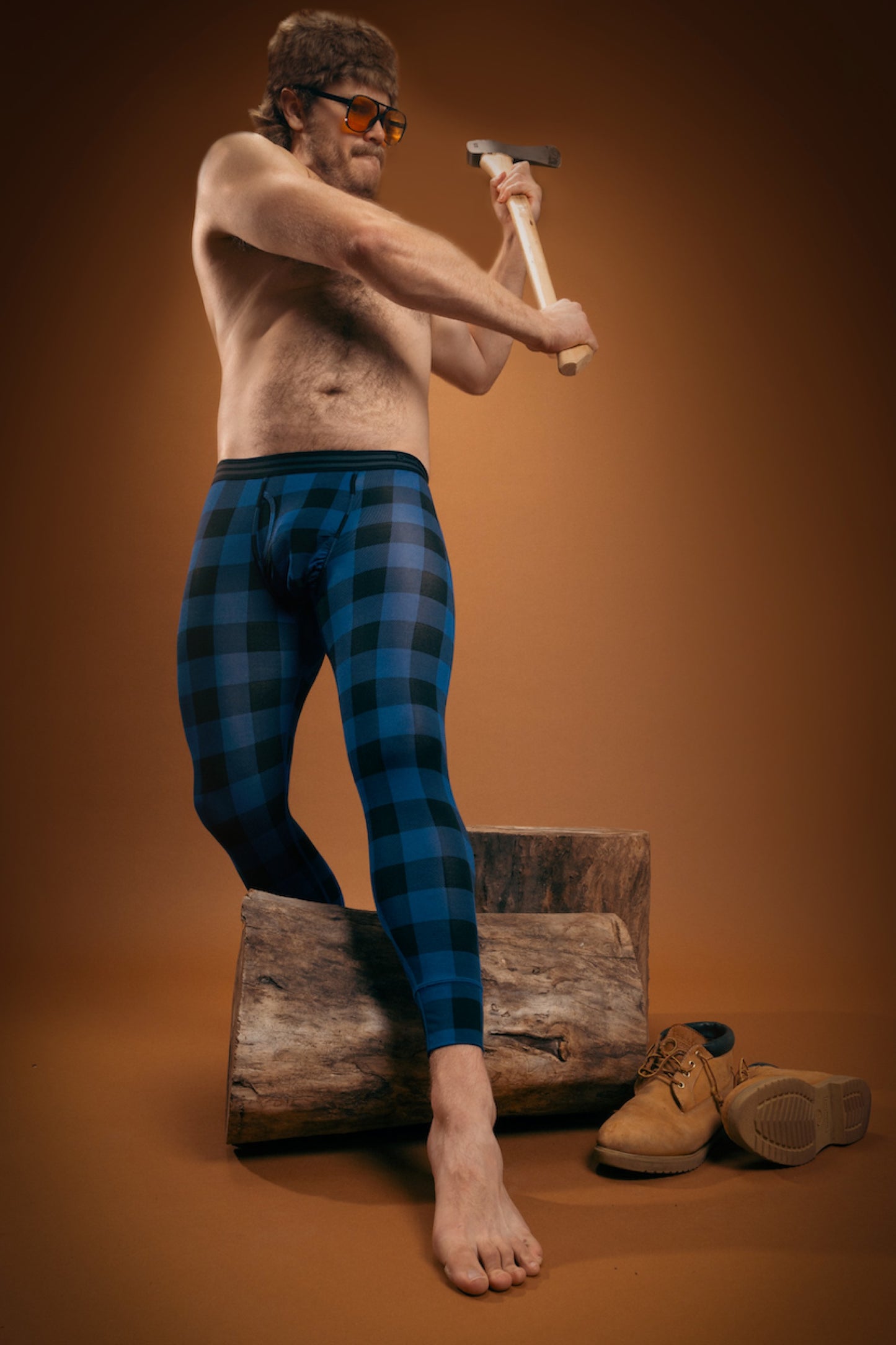 Shinesty Black Long Underwear 3 Pack - The Threat Level Midnight