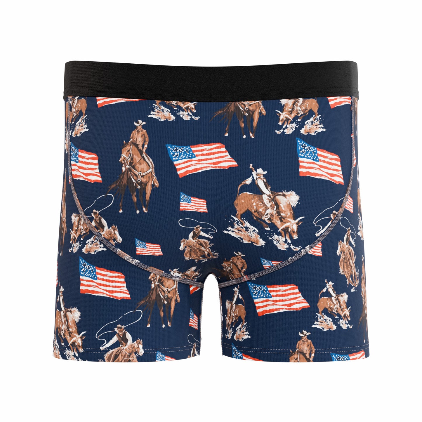 Shinesty Youth Boxer Briefs - Americana Cowboy