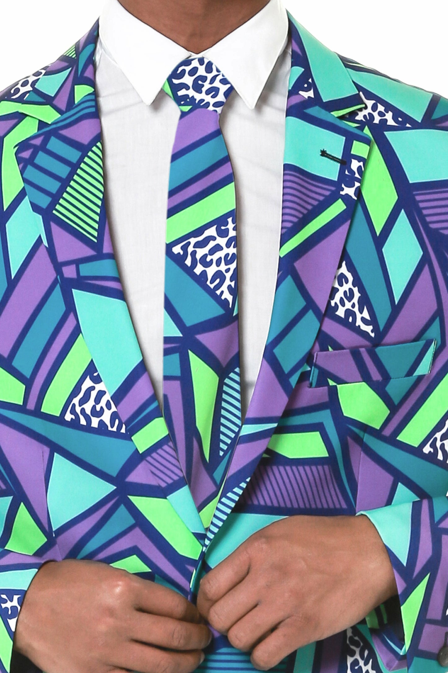 Shinesty Men's Suit - Le Tootski Neon