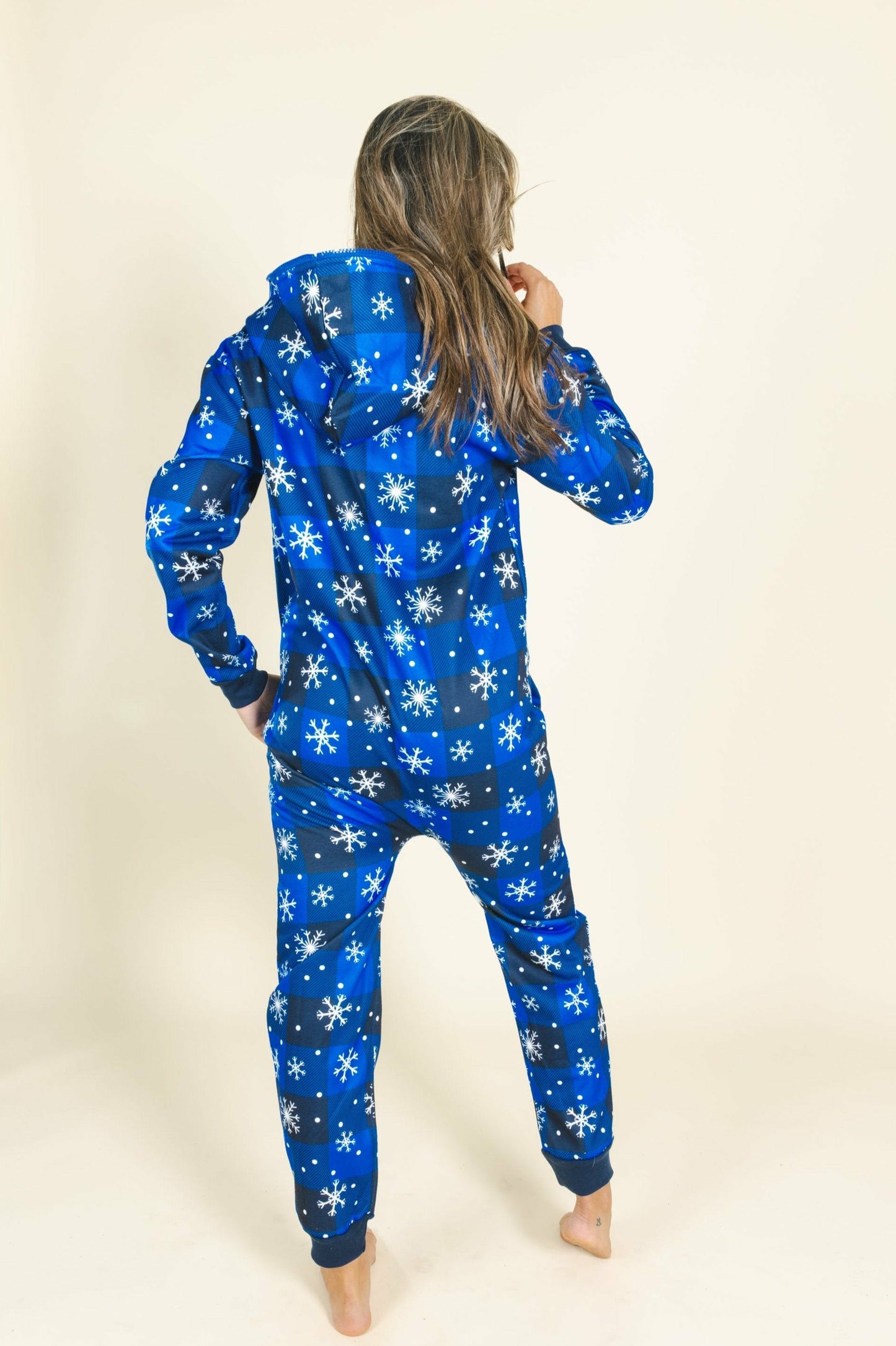 Shinesty Snowflake Buffalo Check Onesie - The In A Flurry