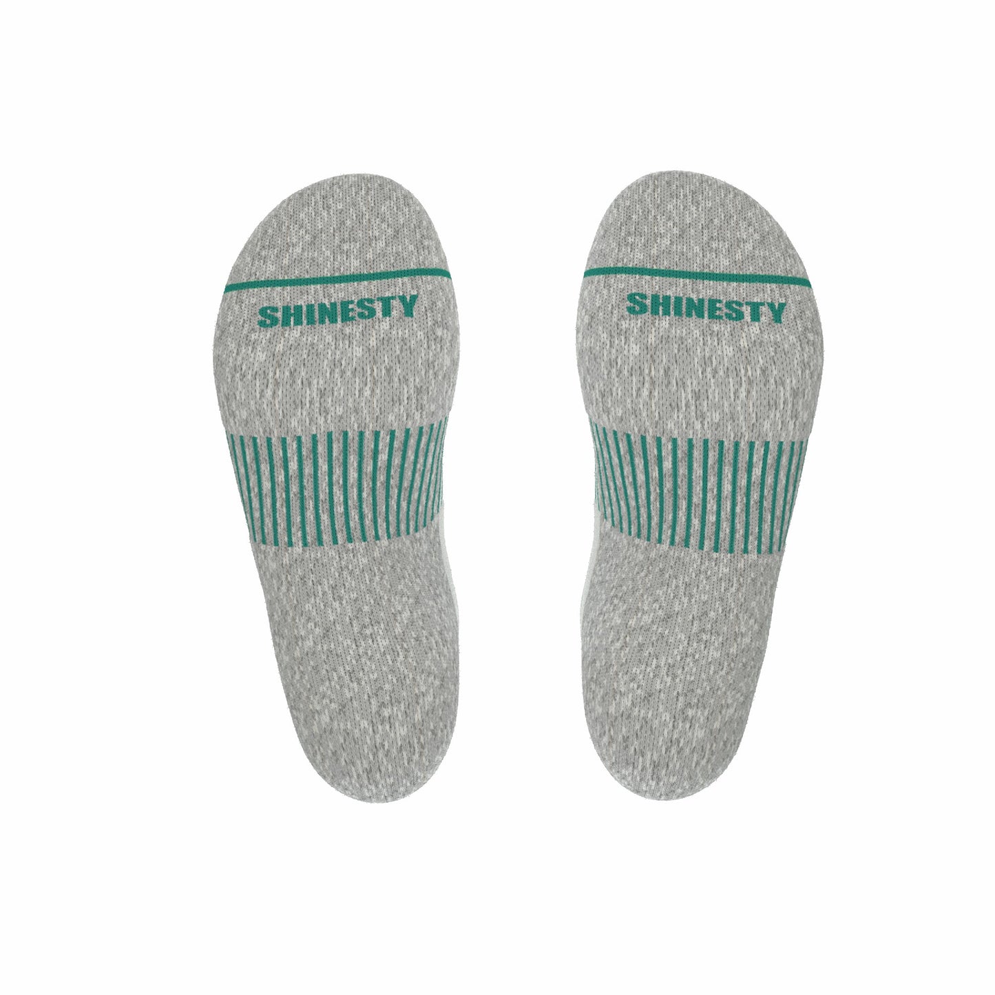 Shinesty White Stay Weird Heel Hammock™ Ankle Socks 12 Pack - The Cloud 9