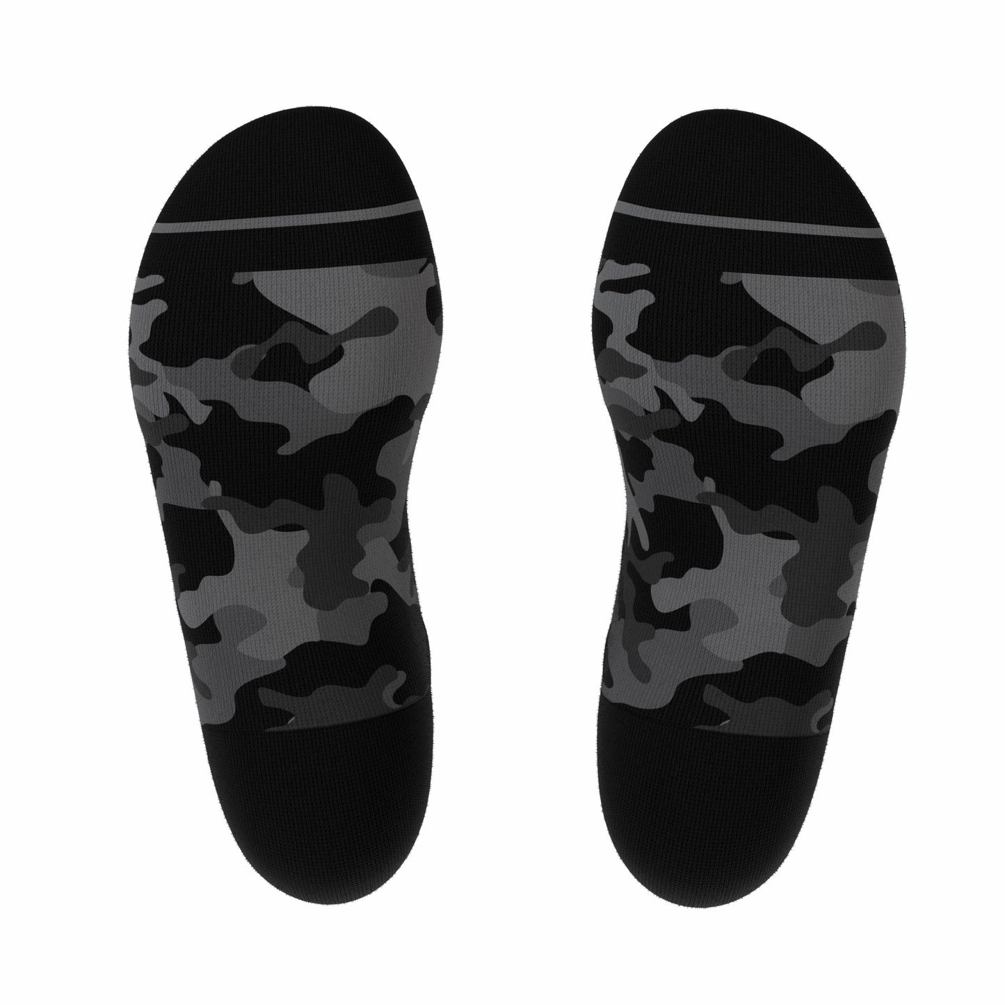 Shinesty Heel Hammock™ Super Stupid-Soft™ Ankle Socks - Black Camouflage