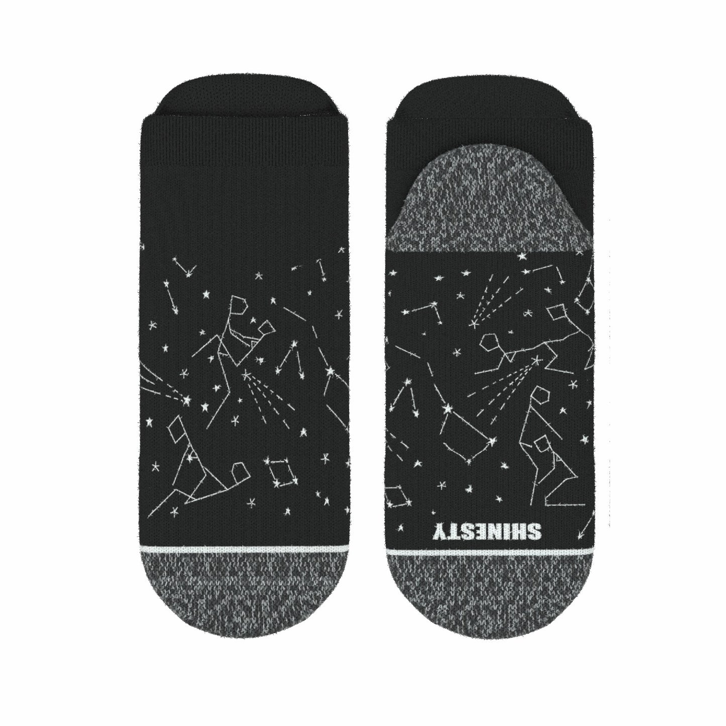 Shinesty Heel Hammock™ Super Stupid-Soft™ Ankle Socks - Constellation